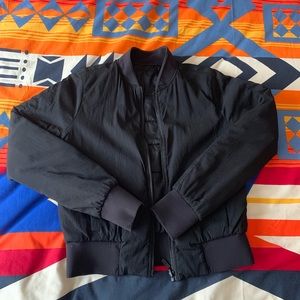 Lululemon reversible bomber